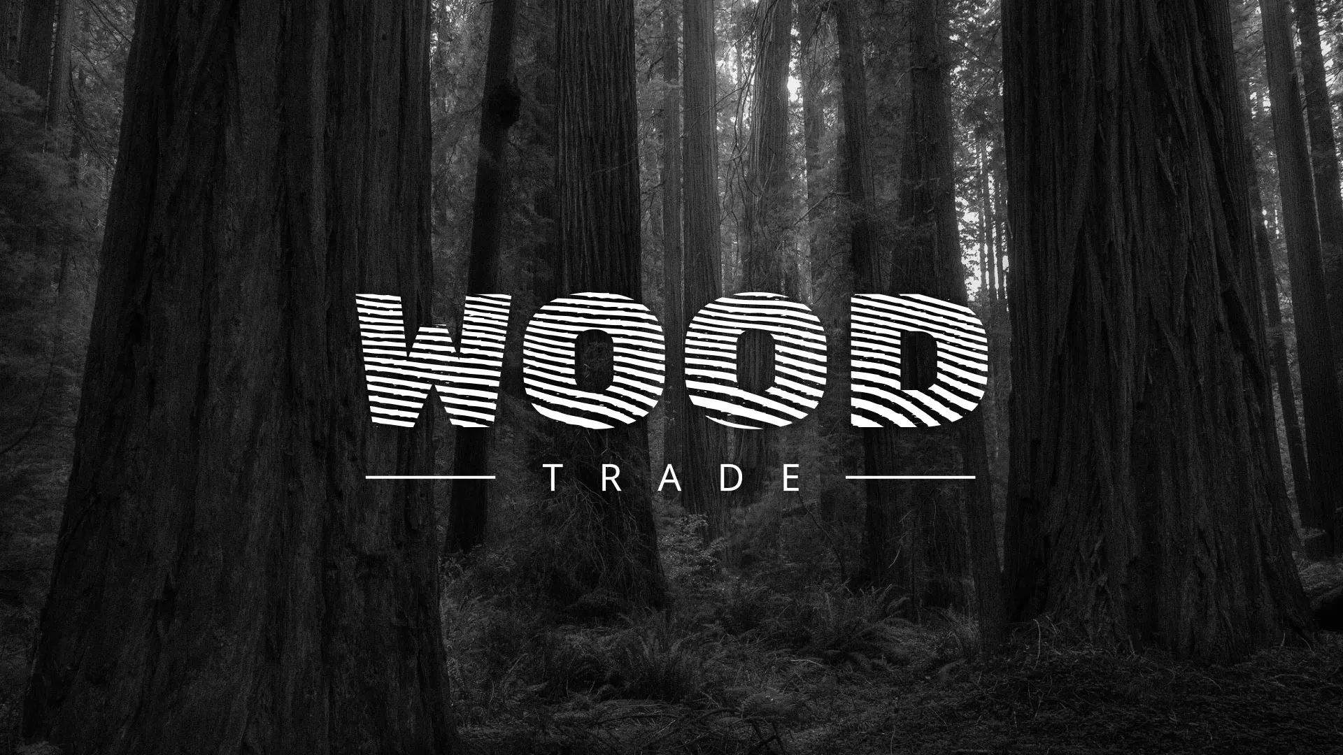 Разработка логотипа для компании «Wood Trade» в Зуевке